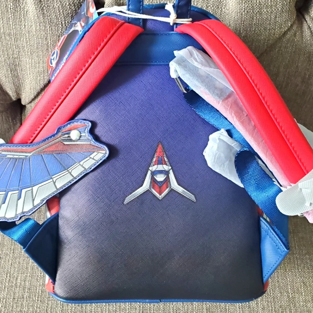Marvel Captain America Brave New World Cosplay Mini Backpack NWT